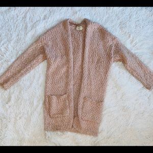 Light pink soft cardigan